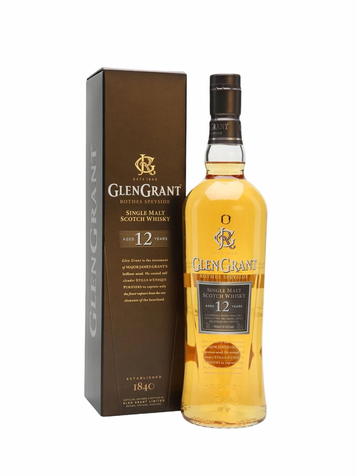 Glen Grant 12 Year Old Single Malt Scotch Whisky 750ml