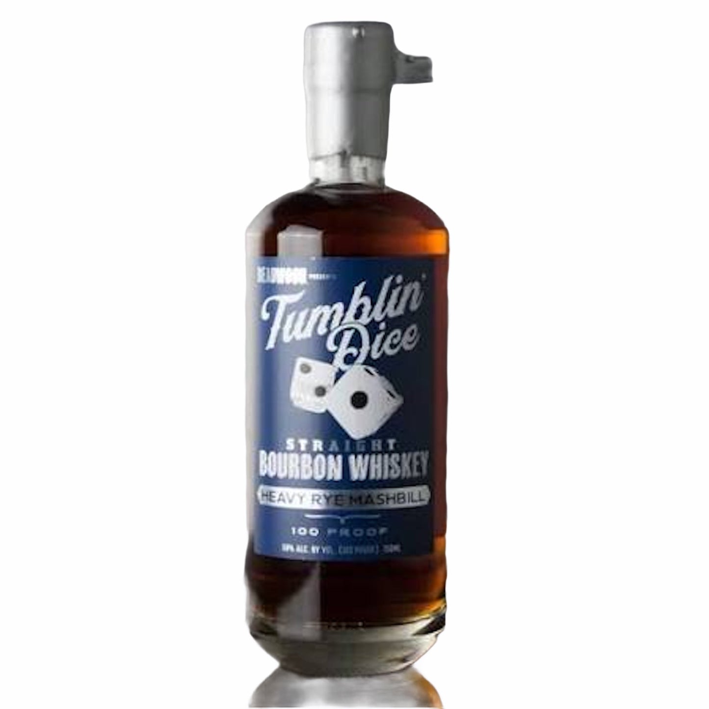 TUMBLIN DICE HEAVY RYE MASHBILL STRAIGHT BOURBON WHISKEY 750 ML