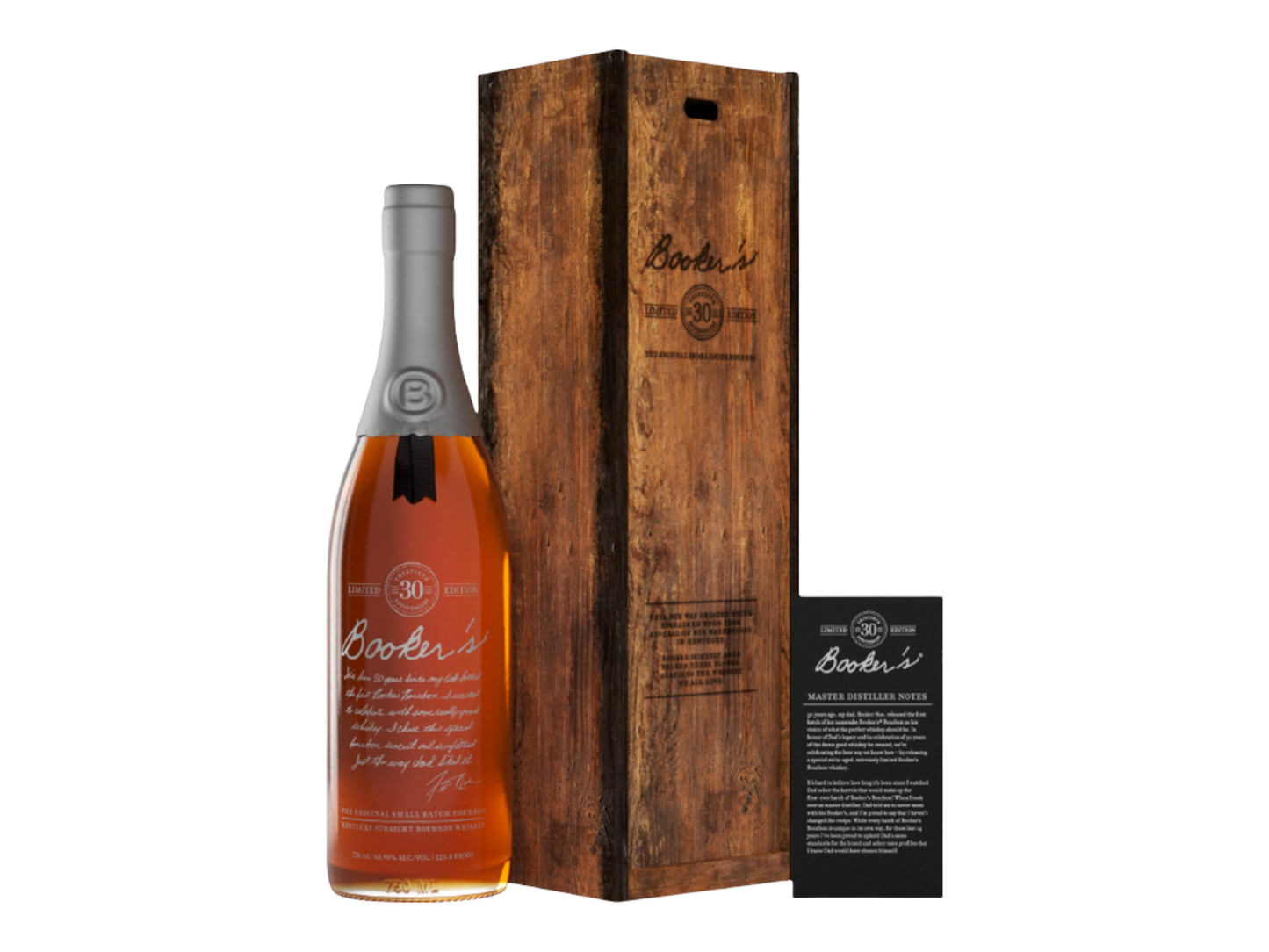 Booker's 30th Anniversary Limited Edition Straight Bourbon Whisky 750ml