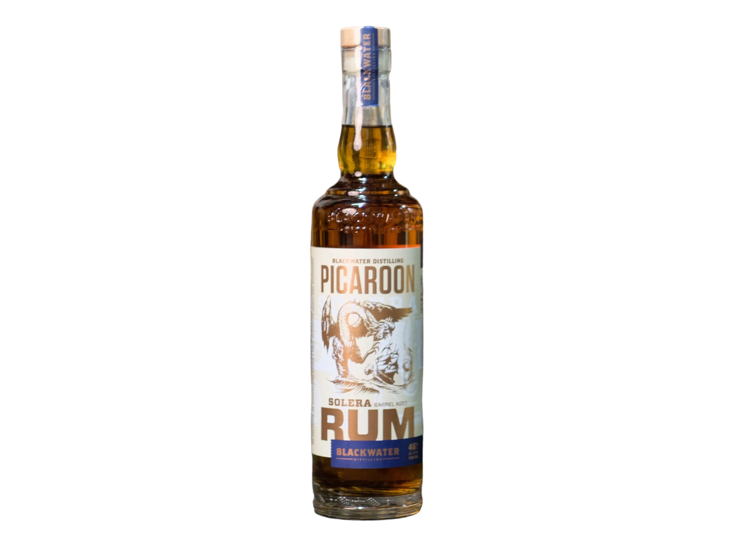 BLACKWATER DISTILLING CO PICAROON GOLD RUM 750 ML