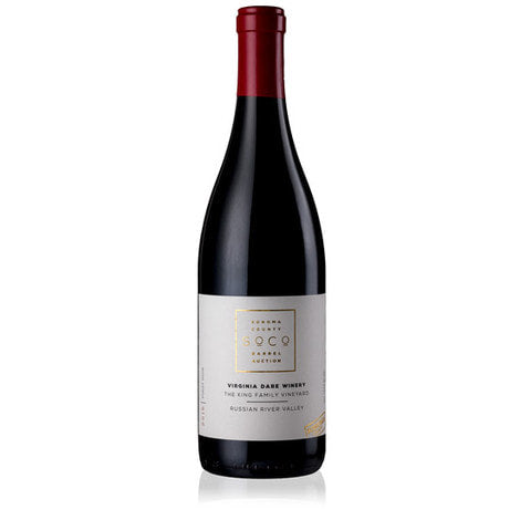 Soco Sonoma County Barrel Auction Virginia Dare Winery The King Family Vineyard Pinot Noir 750ml