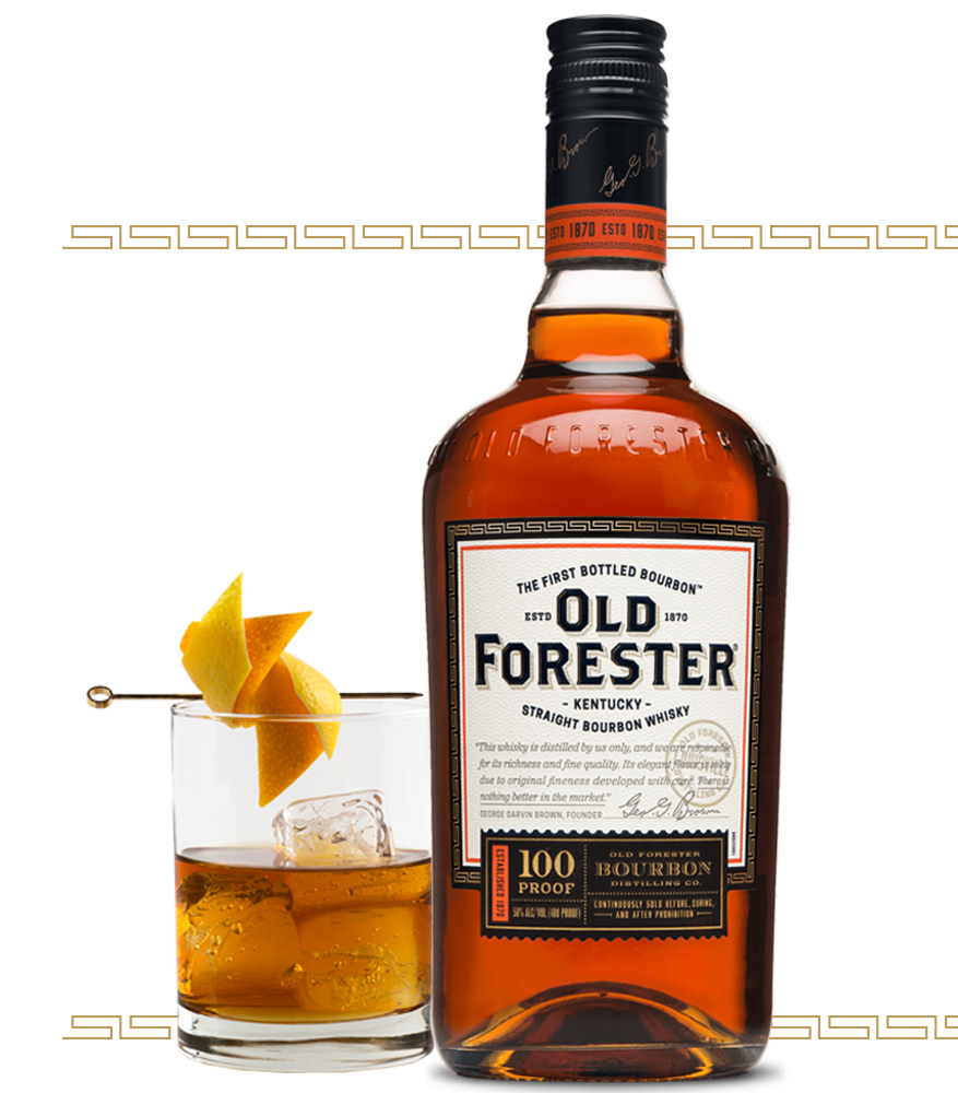 OLD FORESTER KENTUCKY STRAIGHT BOURBON WHISKY 375 ML