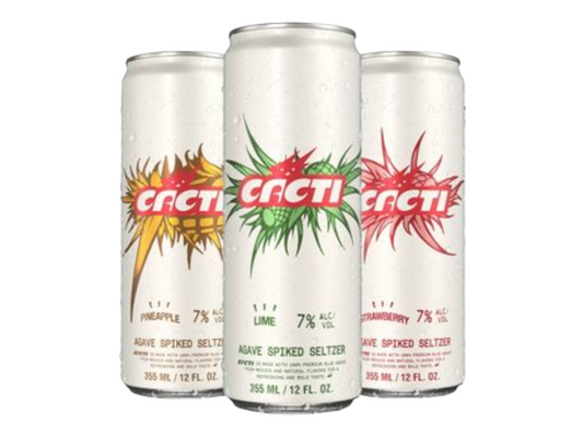 Cacti Agave Spiked Seltzer Variety 9-Pack