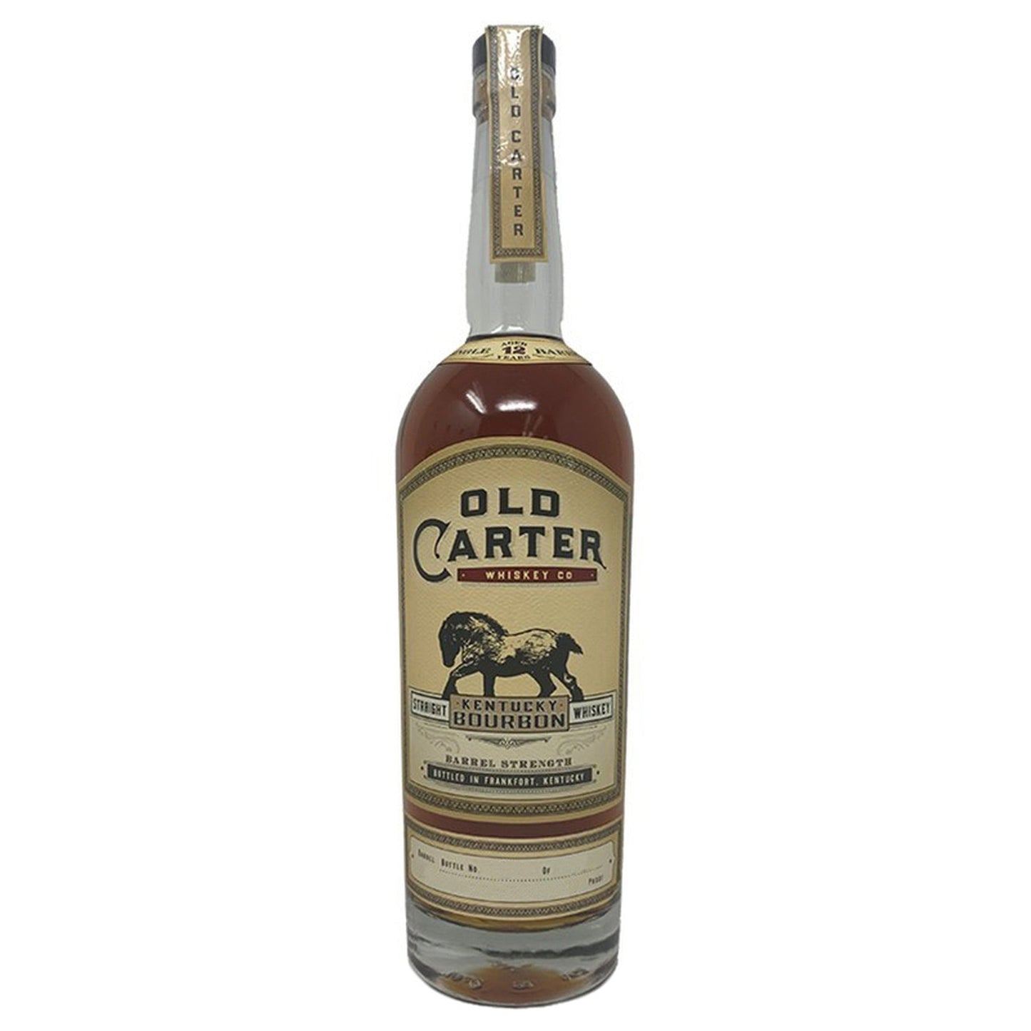 Old Carter Whiskey Batch 8 Straight Bourbon Whiskey 750ml