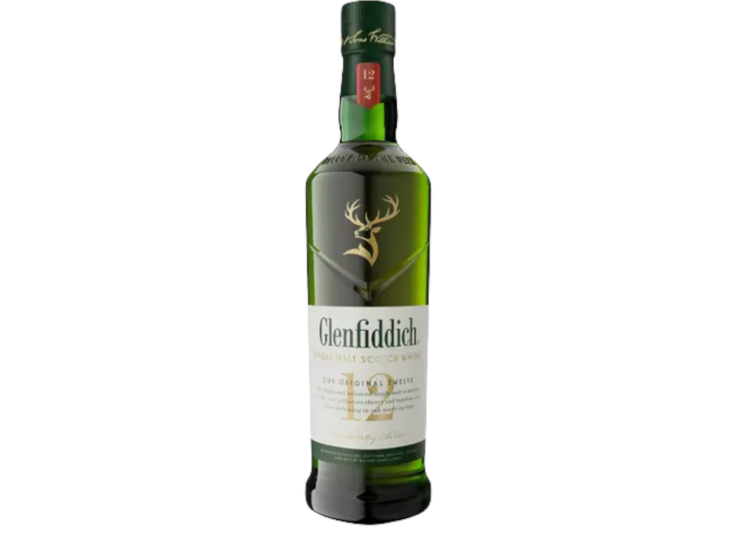 Glenfiddich 12 Year Old Single Malt Scotch Whisky 1.75Lt