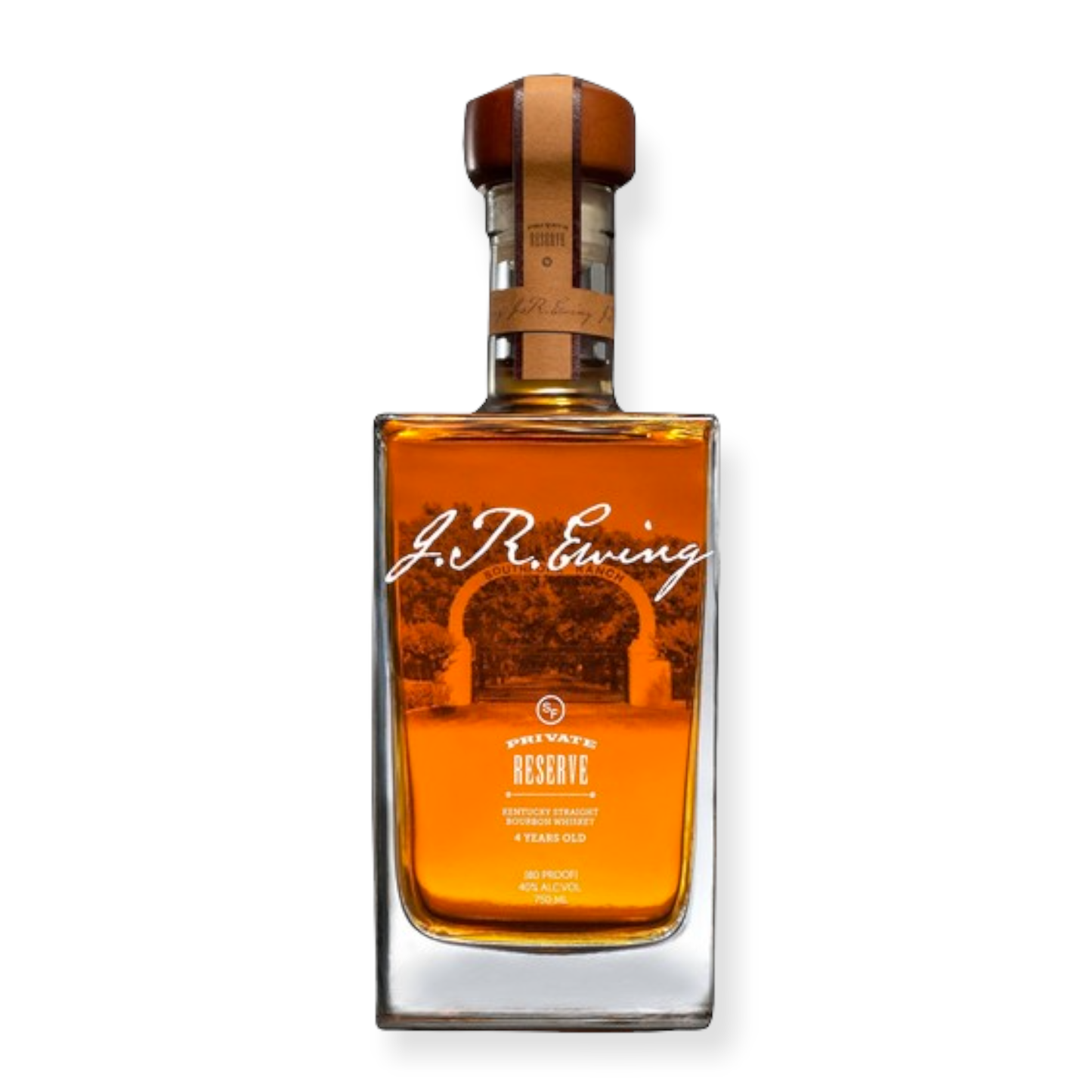 J.R EWING RESERVE STRAIGHT BOURBON 750 ML
