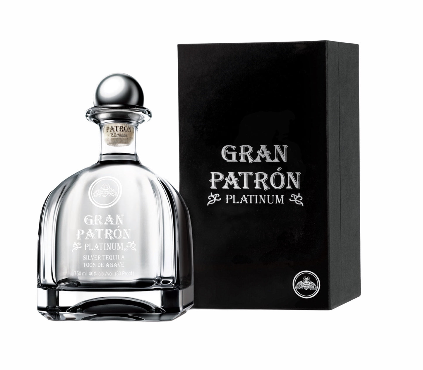 Gran Patron Platinum Silver Tequila 750ml