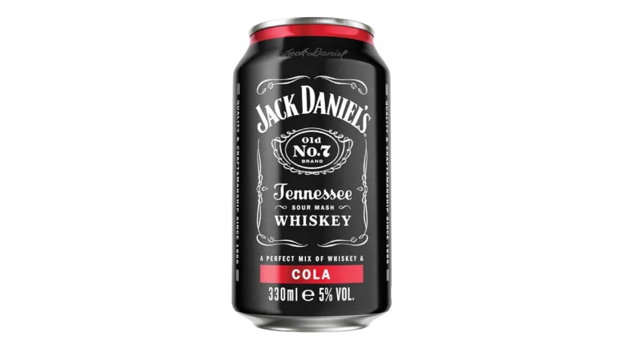JACK DANIELS & COCA COLA WHISKEY SODA MIX 4-Pack