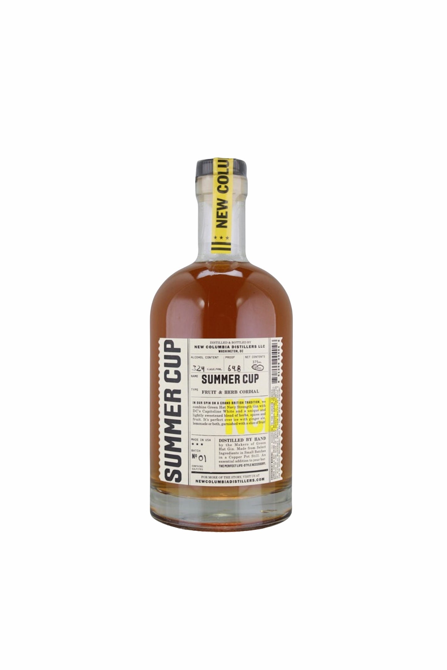 NEW COLUMBIA DISTILLERS SUMMER CUP 750 ML