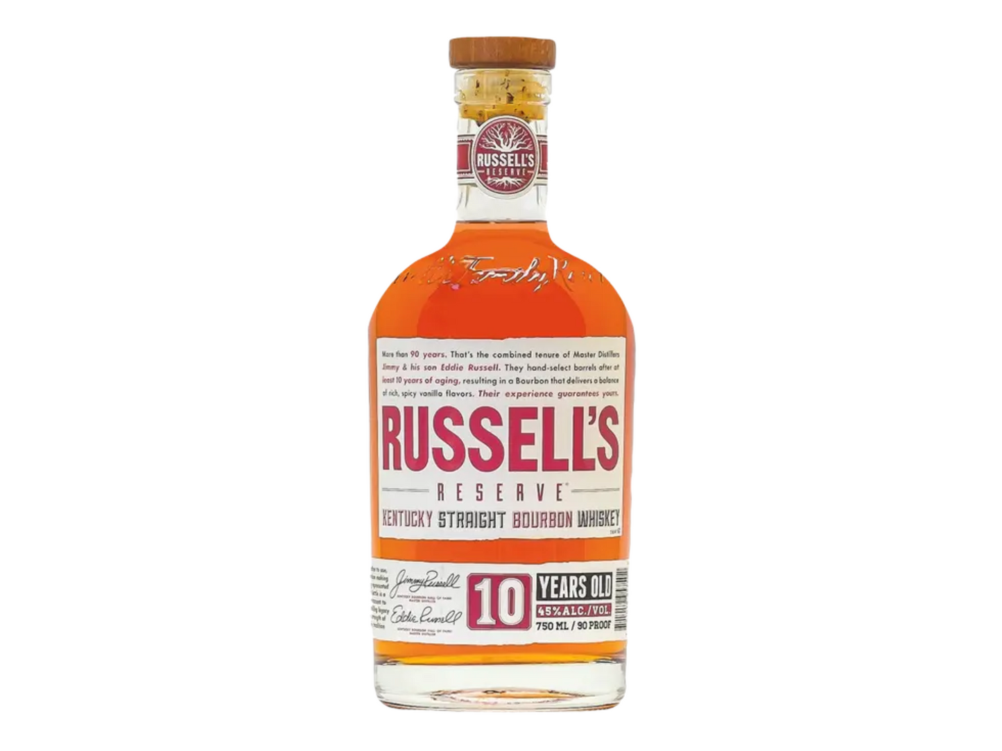 Russell's Reserve 10 Year Old Kentucky Straight Bourbon Whiskey 750ml