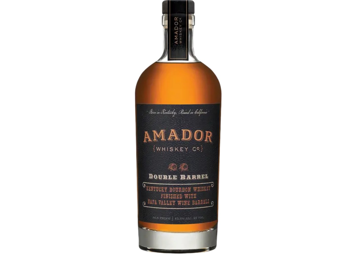 Amador Double Barrel Chardonnay Cask Finish Kentucky Bourbon Whiskey 750ml