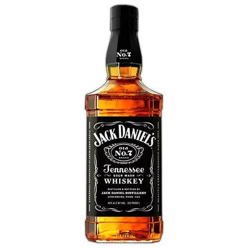 Jack Daniel's Black Label Old No.7 Brand Sour Mash Whiskey 750ml