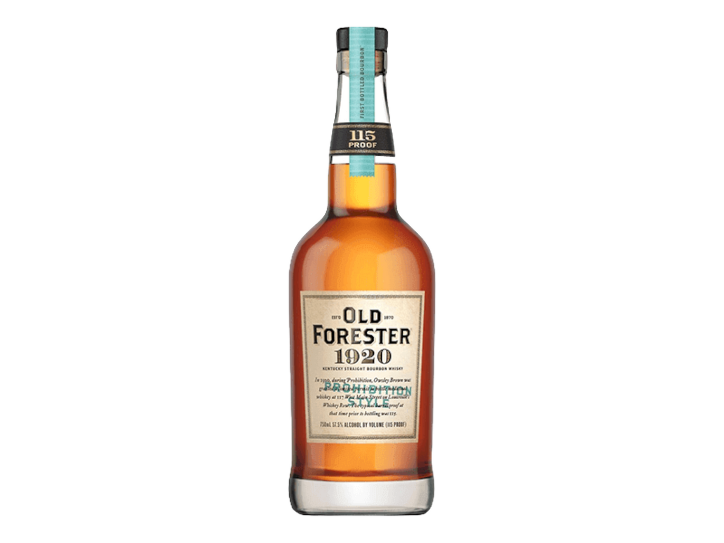 Old Forester 1920 Prohibition Style Kentucky Straight Bourbon Whiskey 750ml