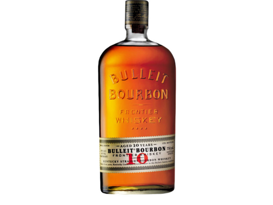 Bulleit Aged 10 Year Old Straight Bourbon Frontier Whiskey 750ml