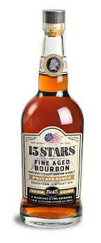 15 Stars Private Stock 8 & 15 Years Aged Fine Aged Bourbon Kentucky Straight Bourbon Whiskey 750ml