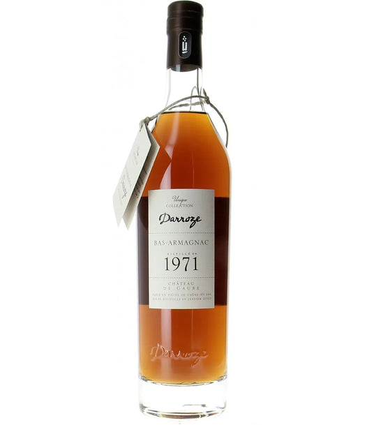 1971 Francis Darroze Unique Collection Chateau de Gaube Bas Armagnac 750ml