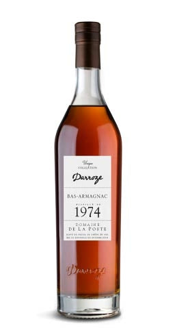 1974 Francis Darroze Unique Collection Domaine de la Poste Armagnac 750ml