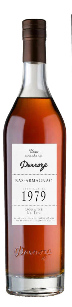1979 Francis Darroze Unique Collection Domaine Le Tuc Vintage Bas Armagnac 750ml