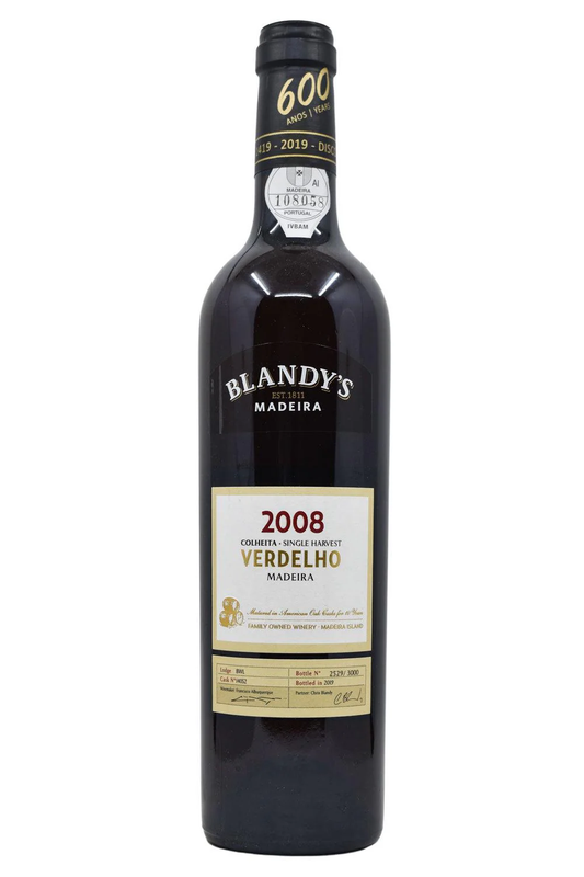 2008 Blandy's Colheita Verdelho 500ml