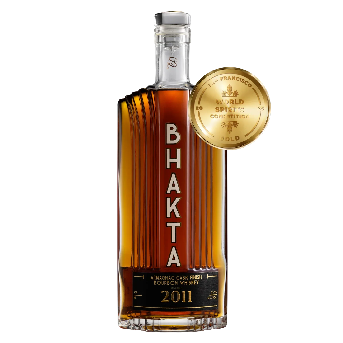 2011 Bhakta Spirits Armagnac Cask Finish Bourbon Whiskey 750ml