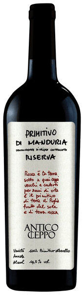 2013 Antico Ceppo Primitivo di Manduria Riserva 750ml