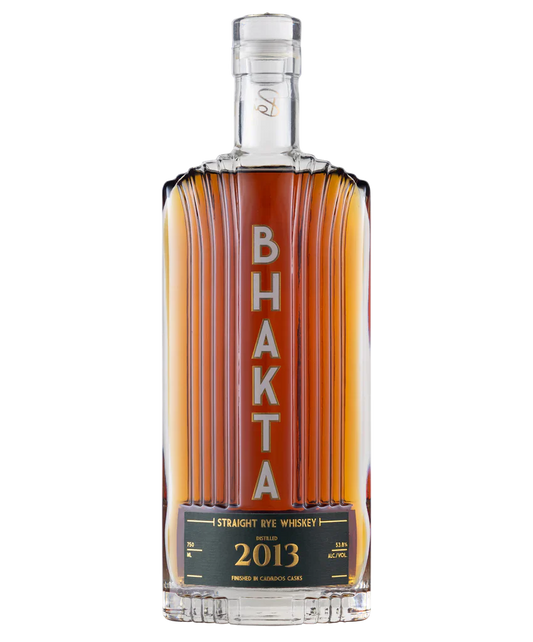 2013 Bhakta Spirits Finished in Calvados Casks Straight Rye Whiskey 750ml