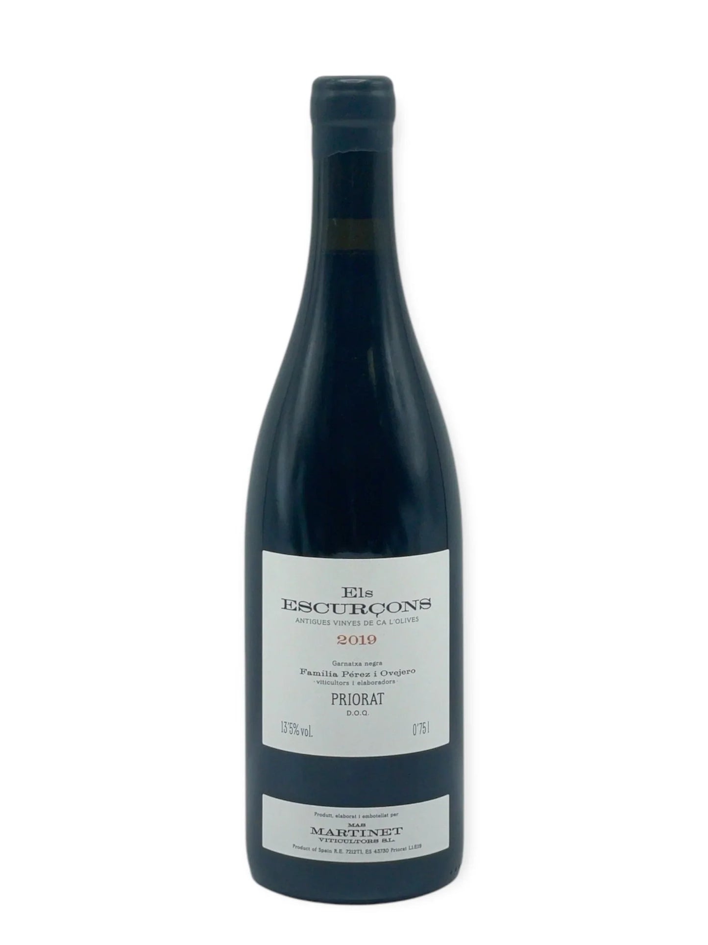 2019 Mas Martinet Els Escurcons 750ml