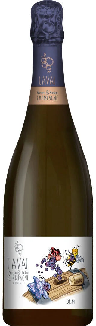 2021 Laval Aurore & Florian 'Olim' Extra Brut Rose 750ml