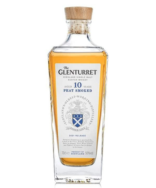 2022 Glenturret 10 Year Old Release Peated Smoked Highland Single Malt Scotch Whisky 750ml