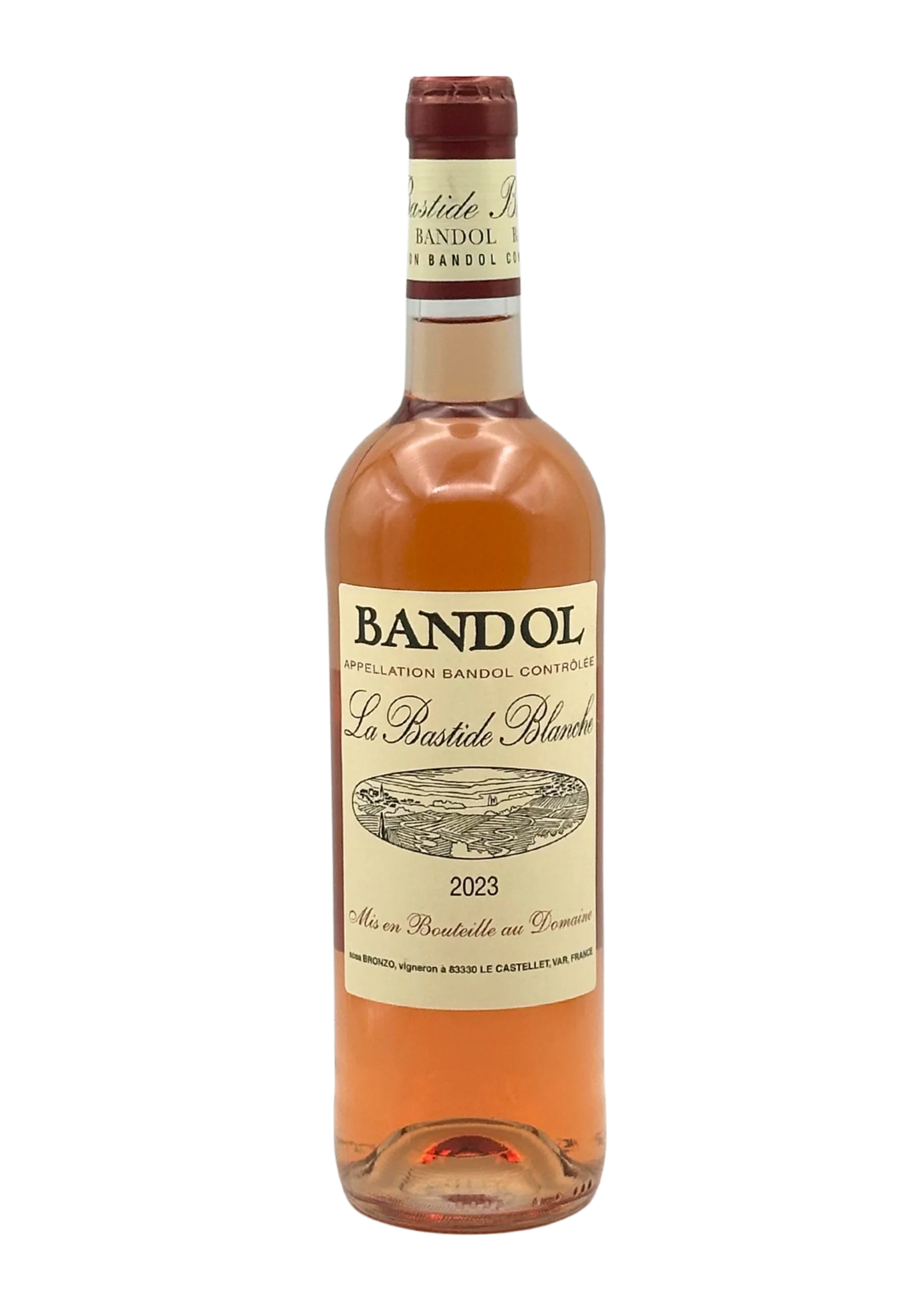 2023 Domaine de la Bastide Blanche Bandol Rose 750ml