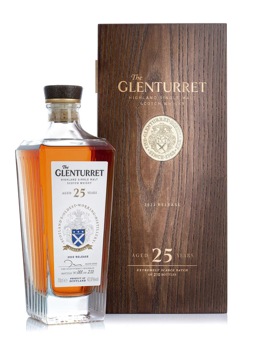 2023 Glenturret 25 Year Old Single Malt Scotch Whisky 700ml