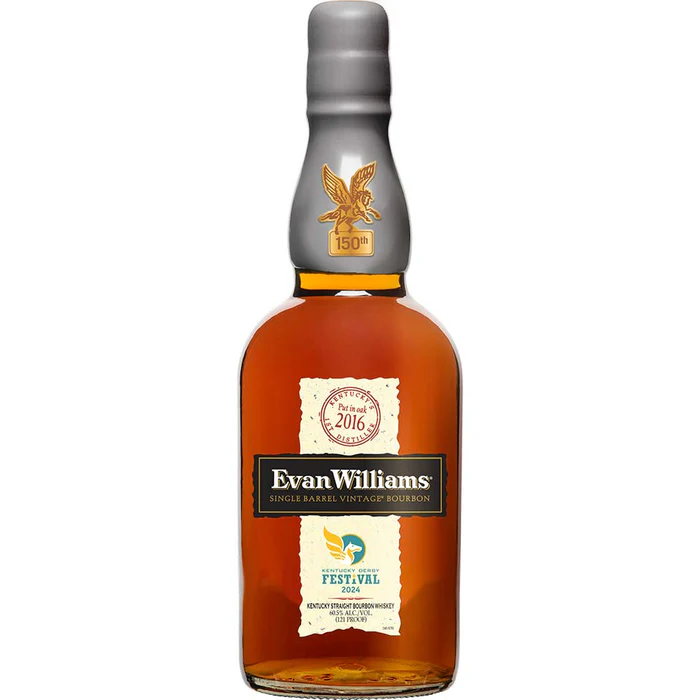 2024 Evan Williams Derby Festival Pegasus Pin 150th Edition Straight Bourbon Whiskey 750ml