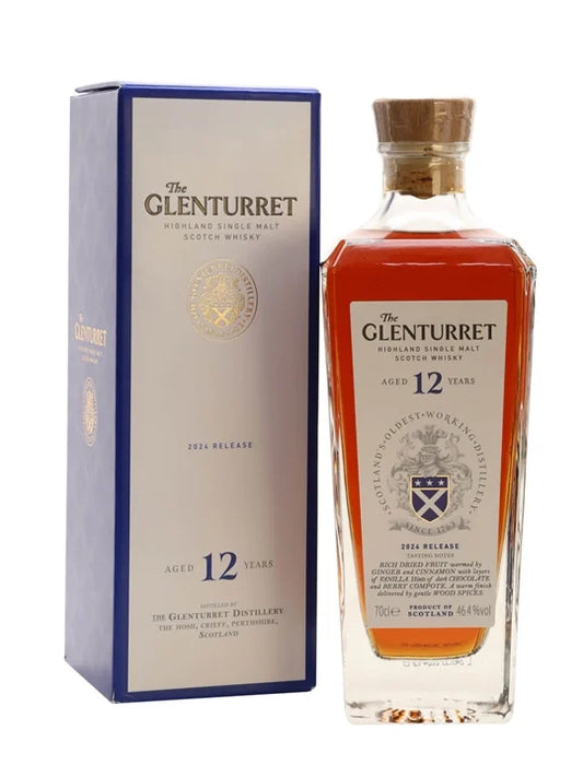 2024 Glenturret Release 12 Year Old Highland Single Malt Scotch Whisky 750ml
