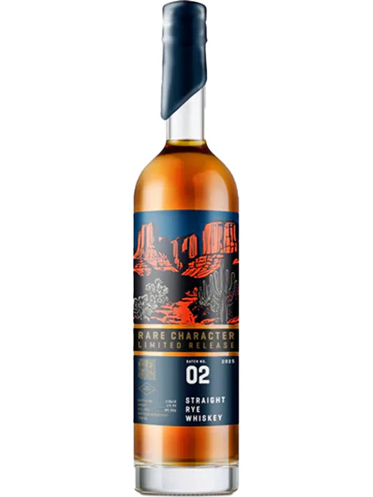 2025 Rare Character Whiskey Limited Batch #02 Cask Strength Straight Rye Whiskey 750ml