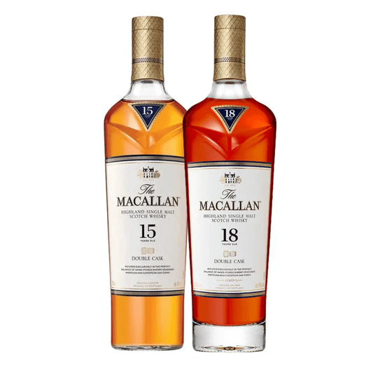Macallan 15 Year & 18 Year Double Cask Bundle 2-Pack