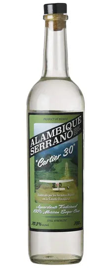 Alambique Serrano Cartier 30 Rum (141prf) 700ml
