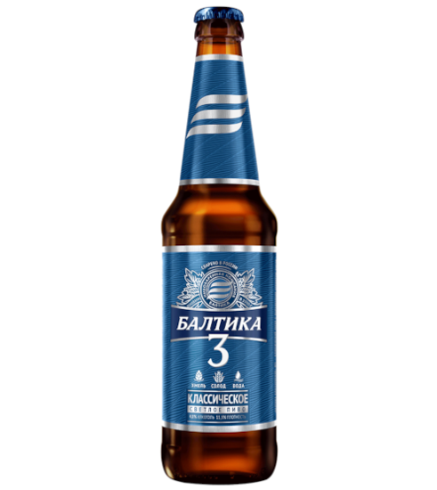 Baltika No. 3 Classic Beer 500ml