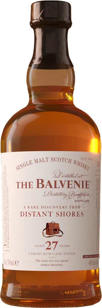 Balvenie A Rare Discovery from Distant Shores 27 Year Old Single Malt Scotch Whisky 750ml