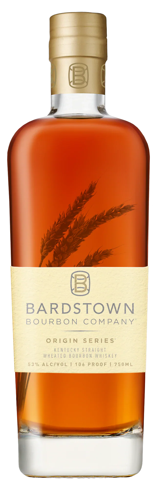 Bardstown Bourbon Company Origin Series 106 Proof Kentucky Straight Wheated Bourbon Whiskey 750ml