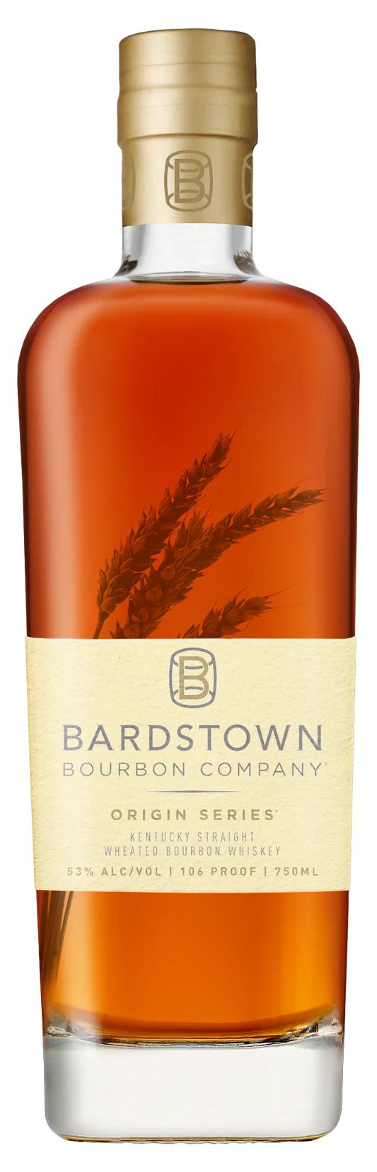 Bardstown Bourbon Company Origin Series 106 Proof Kentucky Straight Wheated Bourbon Whiskey 750ml
