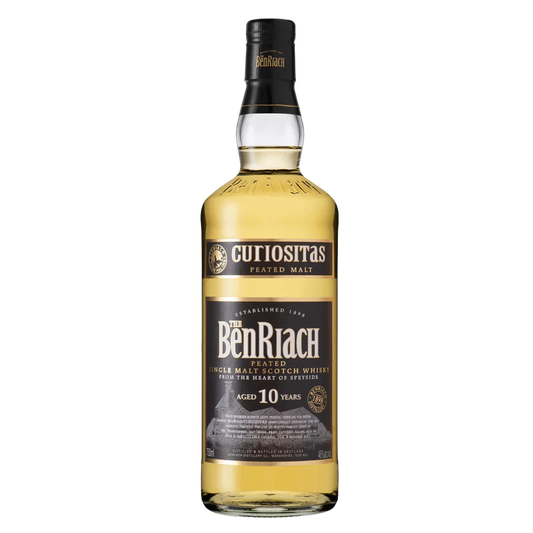 BenRiach The Smokey Ten Curiositas 10 Year Old Single Malt Scotch Whisky 750ml