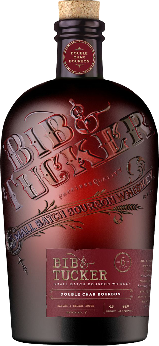 Bib & Tucker 6 Year Old Double Char Small Batch Bourbon Whiskey 750ml