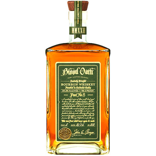 Blood Oath Pact No. 8 Kentucky Straight Bourbon Whiskey 750ml