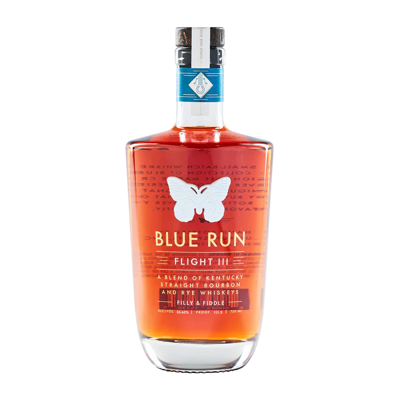 Blue Run Flight Series III Filly & Fiddle Kentucky Straight Bourbon Rye Whiskey 750ml