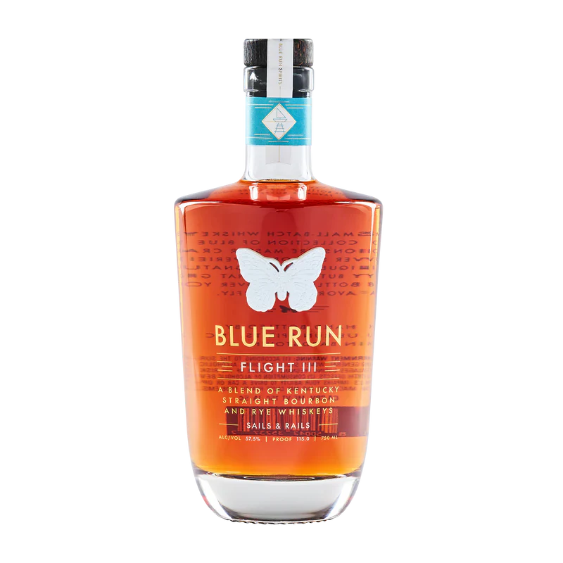 Blue Run Flight Series III Sails & Rails Kentucky Straight Bourbon Whiskey 750ml