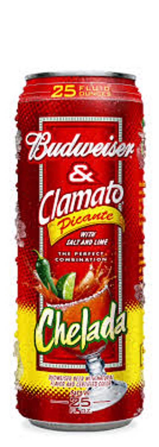 Budweiser & Clamato Chelada Picante 24- Oz