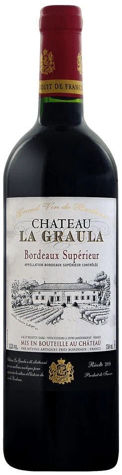Chateau La Graula Bordeaux Superieur 750ml