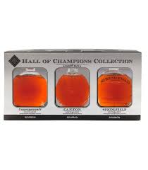 Cooperstown Variety Pack Bourbon Whiskey Decanter 750ml 3-Pack