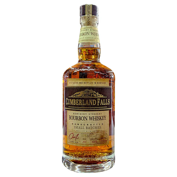 Cumberland Falls Whiskey 4 Years Old Handcrafted Small Batch Kentucky Straight Bourbon Whiskey 750ml