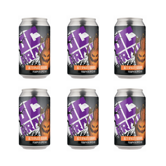 DC Brau Brewing Co. Alternate Gourd Pumpkin Spice Ale Beer 12-Oz Can 6-Pack